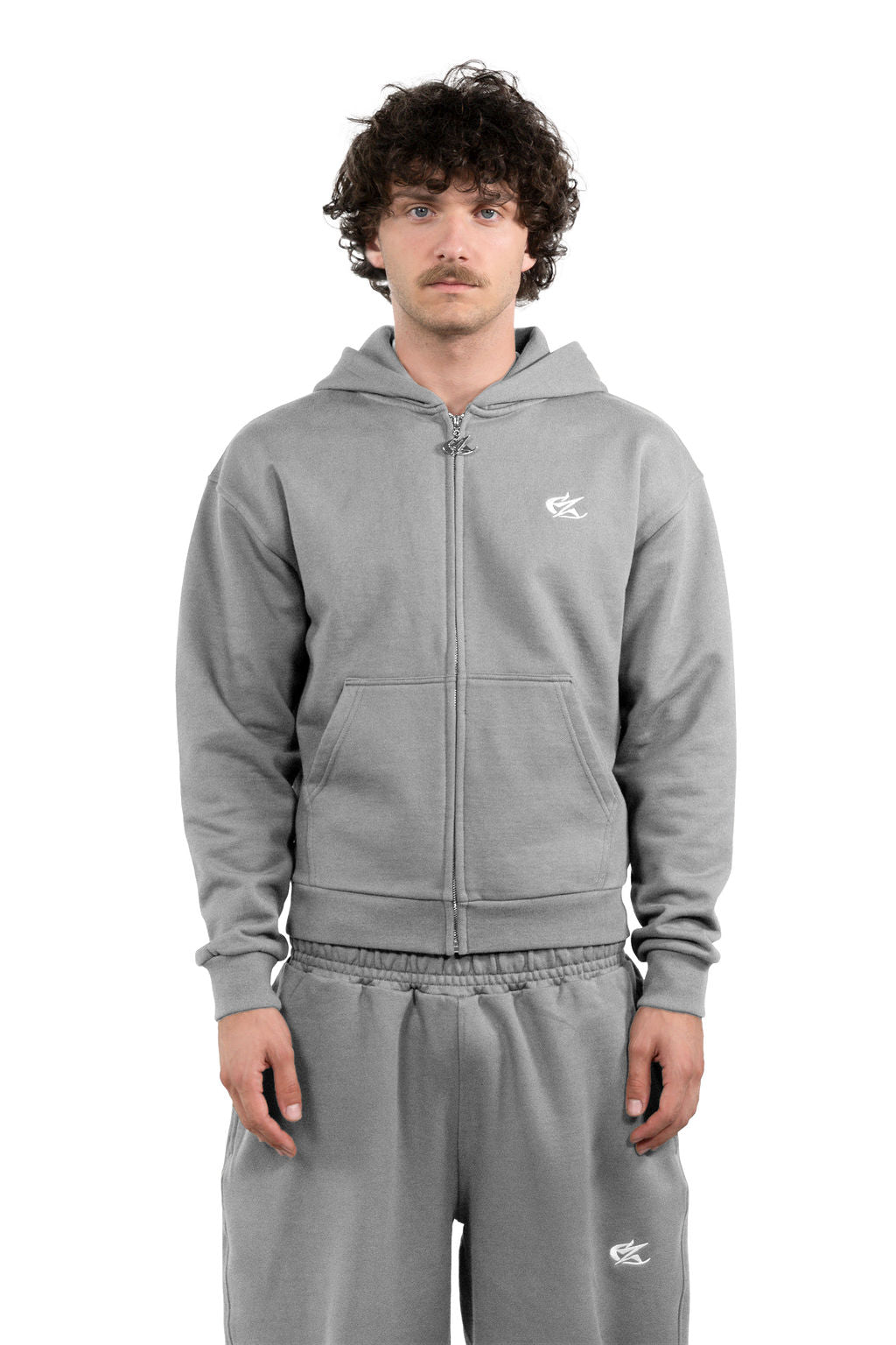 Ensemble Zip Gris
